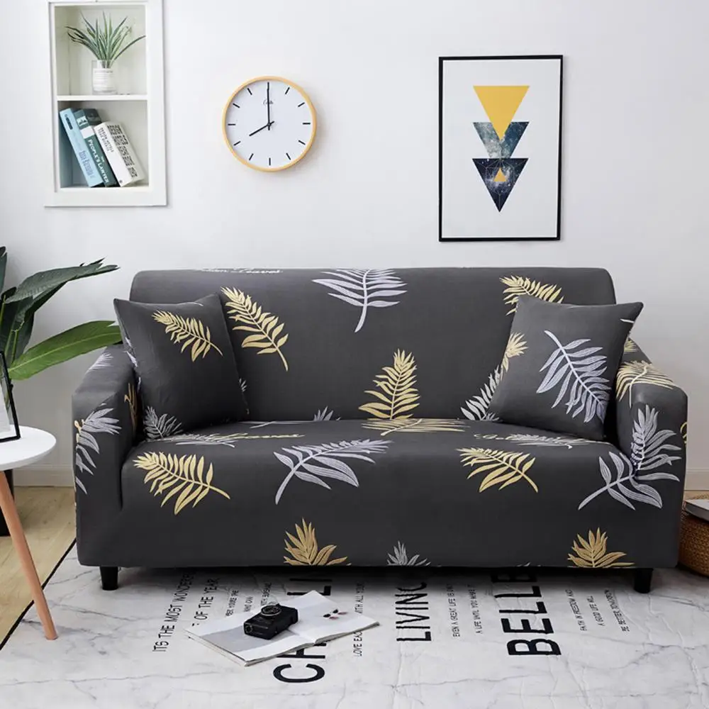 Универсальный Эластичный чехол для дивана 30 дюймов 1/2/3/4 мест с принтом
