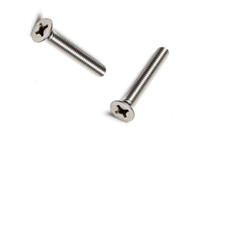 

25X silvery Phillips Flat Round Wafer Head Screw Bolt 6#-32*5mm for PC Case Hard Drive HDD Power Supply PSU Mount DIY Computer F