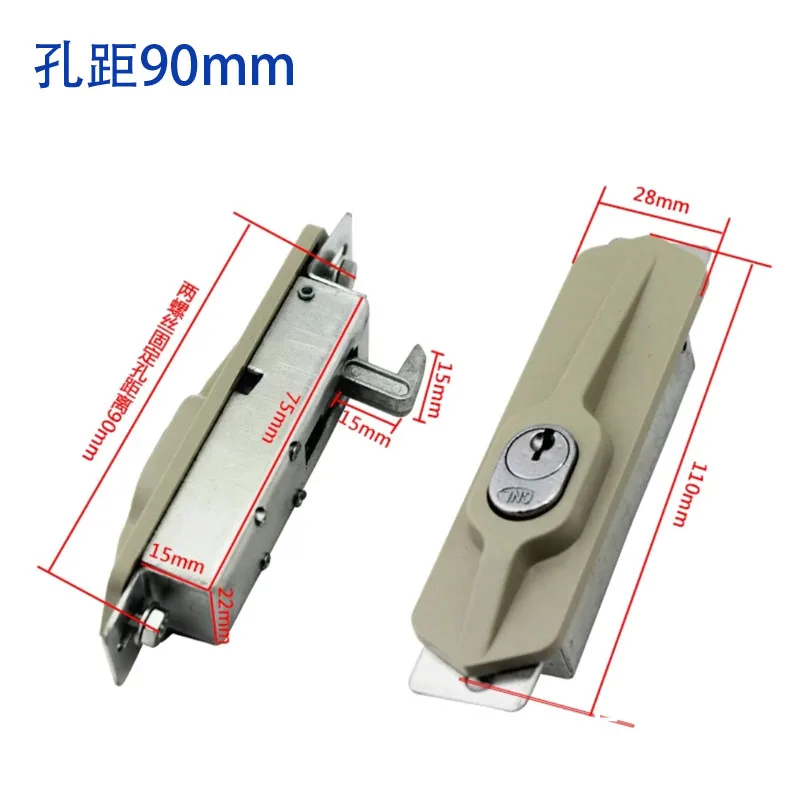 2 шт металлические раздвижные двери крючок для шкафа замок сталь офисное стекло