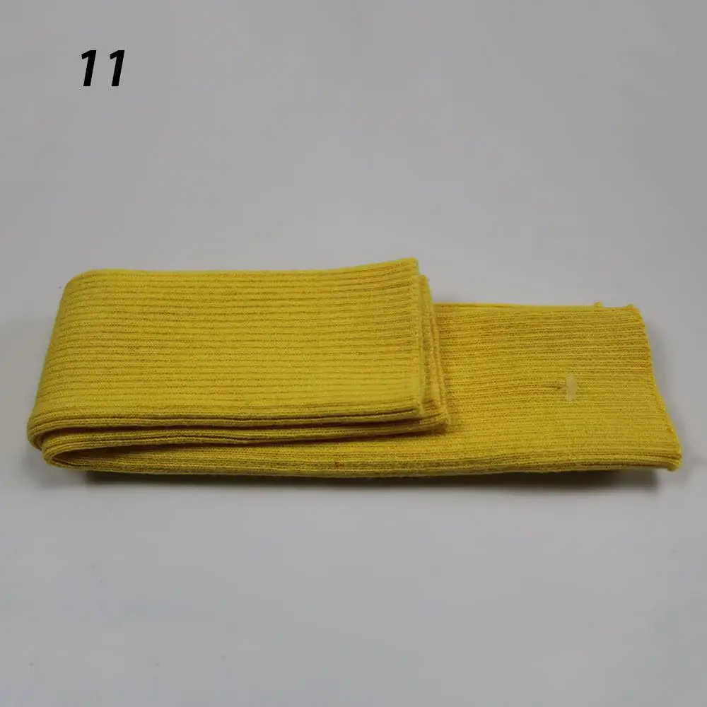 11-Bright Yellow Sparsil, женские зимние кашемировые длинные перчатки, одноцветные вязаные мягкие гетры для рук, женские осенние перчатки без пальцев, перчатки длиной 60 см - Цвет: 11-Bright Yellow
