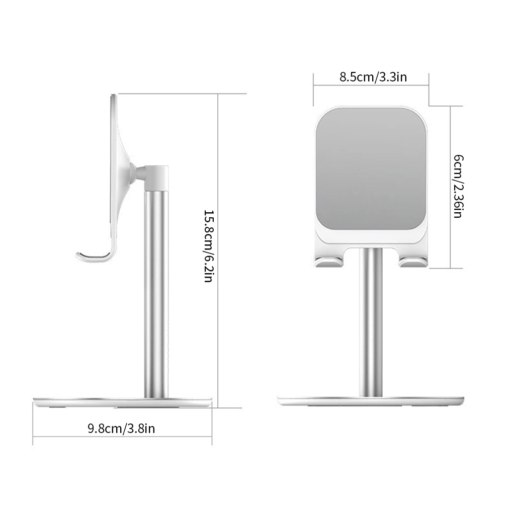 

Mobile Phone Holder Home Office Phone Tablet Stand Adjustable Desk Non-slip Bracket for iPhone Xiaomi iPad Tablet Desk