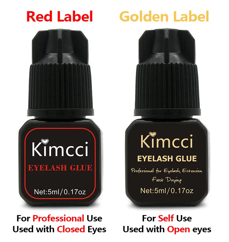 Клей для наращивания накладных ресниц Kimcci 5 мл быстросохнущий клей 1 3 секунды Pro