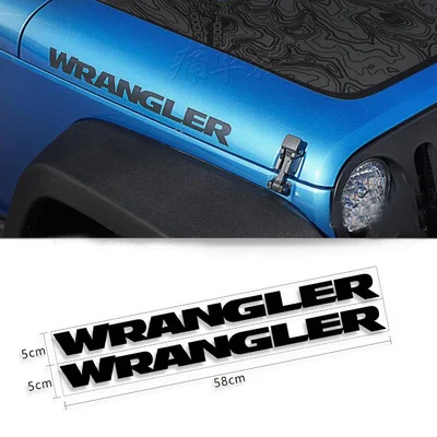 Наклейки JDM Спорт капот двигателя большая звезда карта крыло сторона с буквенным