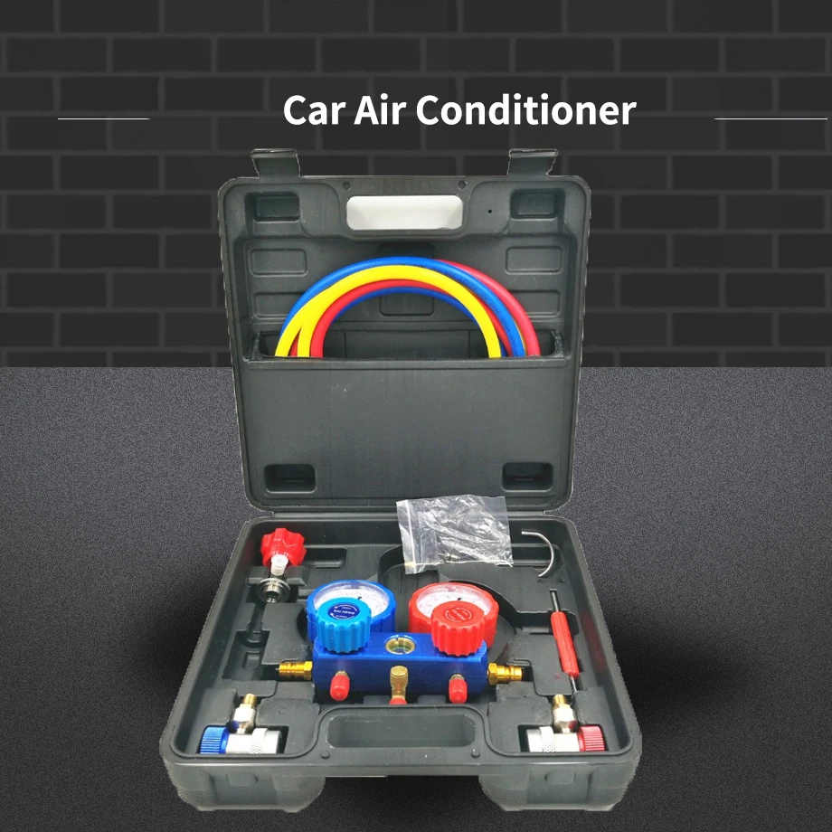Car air conditioner system R134a Manifold Gauge