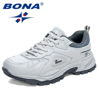 bona 2021 new designers popular running shoes men outdoor breathable jogging sport shoes man walking footwear casual sneakers