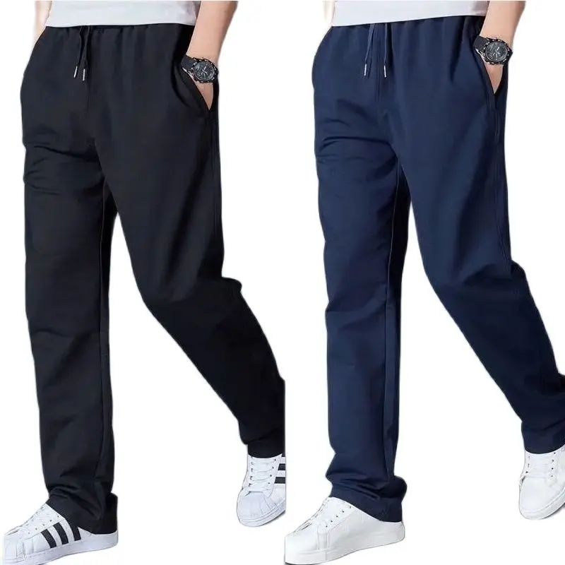 

Men's Sweat Pants, Men's Slacks, Straight Pants, Spring And Fall Large Size Running Pants For Students, Joggers For Feens With