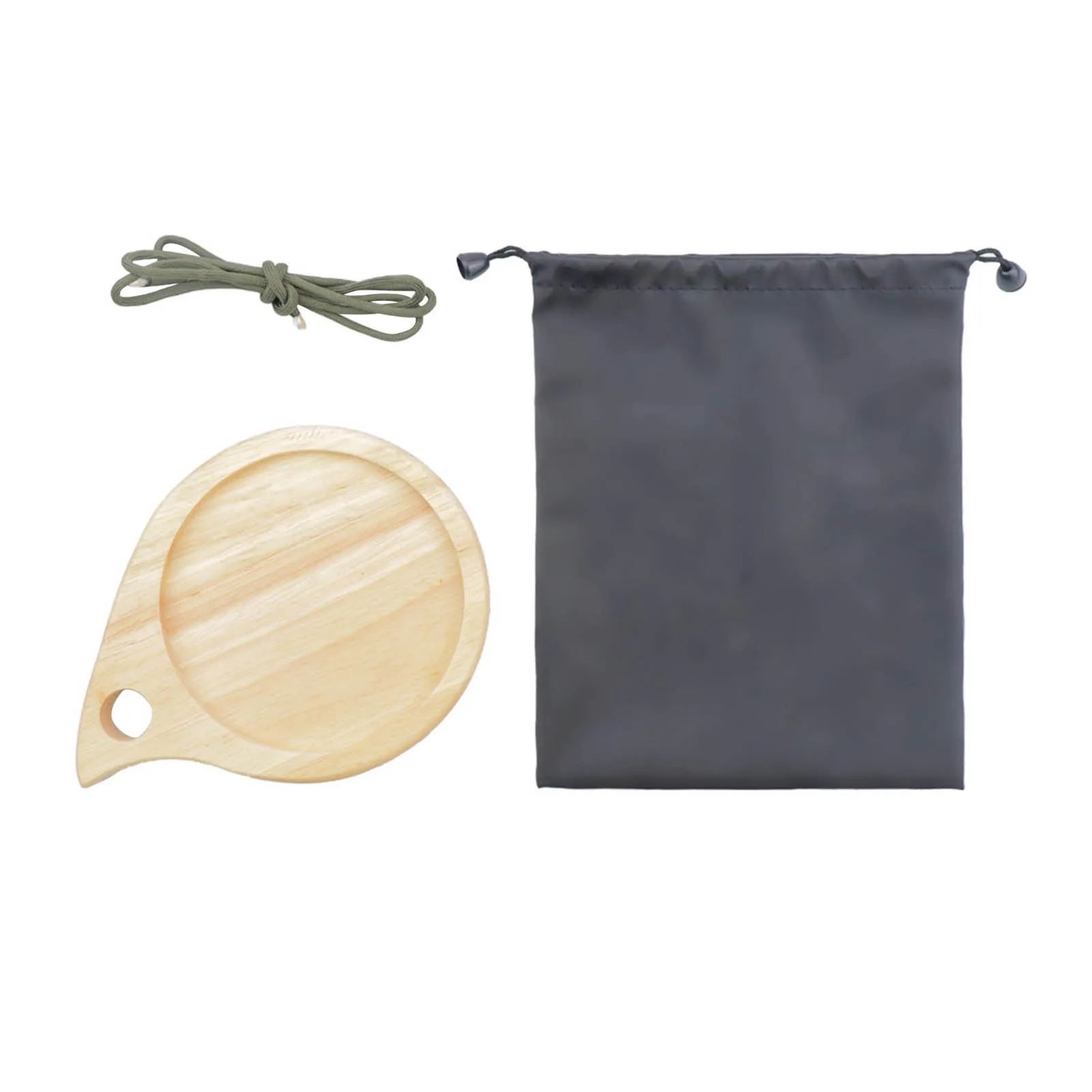 

Rubber Wood Chopping Board Picnic Portable Portable Two-sided Tray Vegetable Cutting Rubber Wood Board Charming