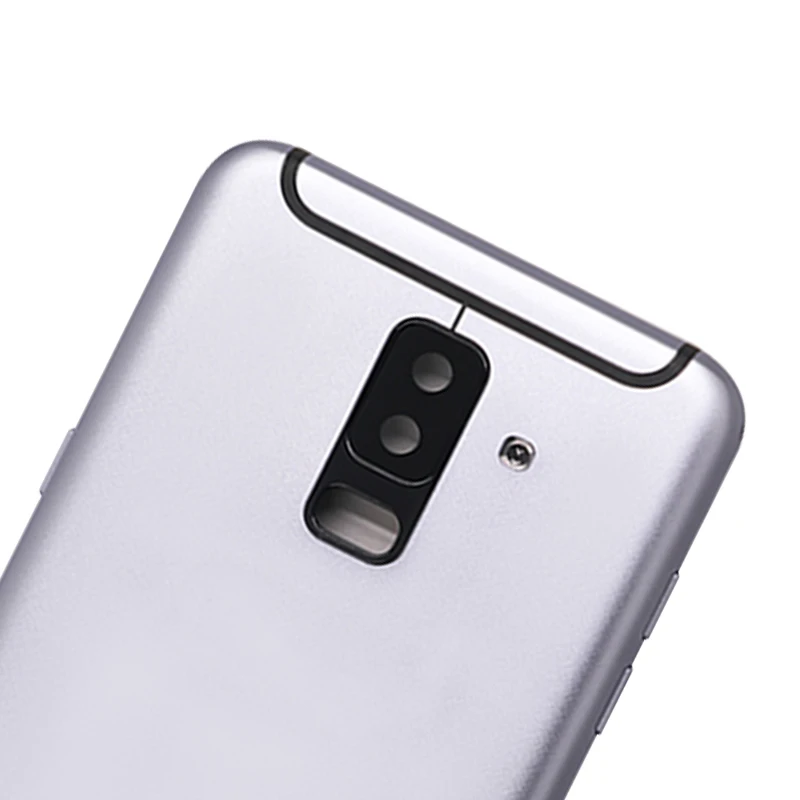 Для Samsung A6 плюс A605 + 2018 Крышка батарейного отсека камера стеклянный объектив для