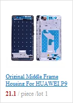 Промежуточный Корпус рамка Запасные детали для Huawei Honor 5A 6X6 10 8X9 V20 средняя накладка крышка
