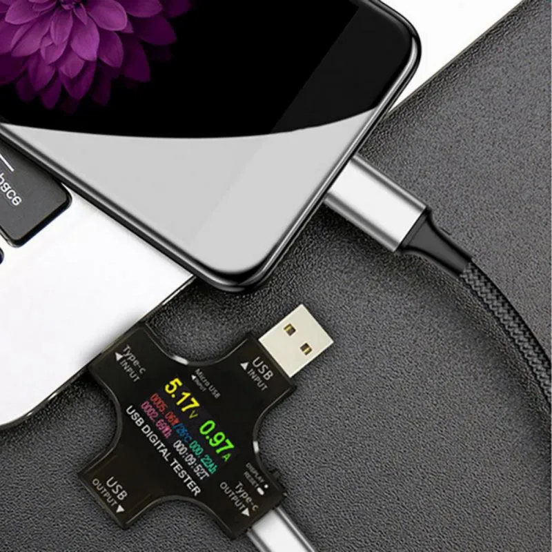 

High-quality Professional Tester USB Volt Amperage Digital Voltage Measuring Instrument Voltage Meter