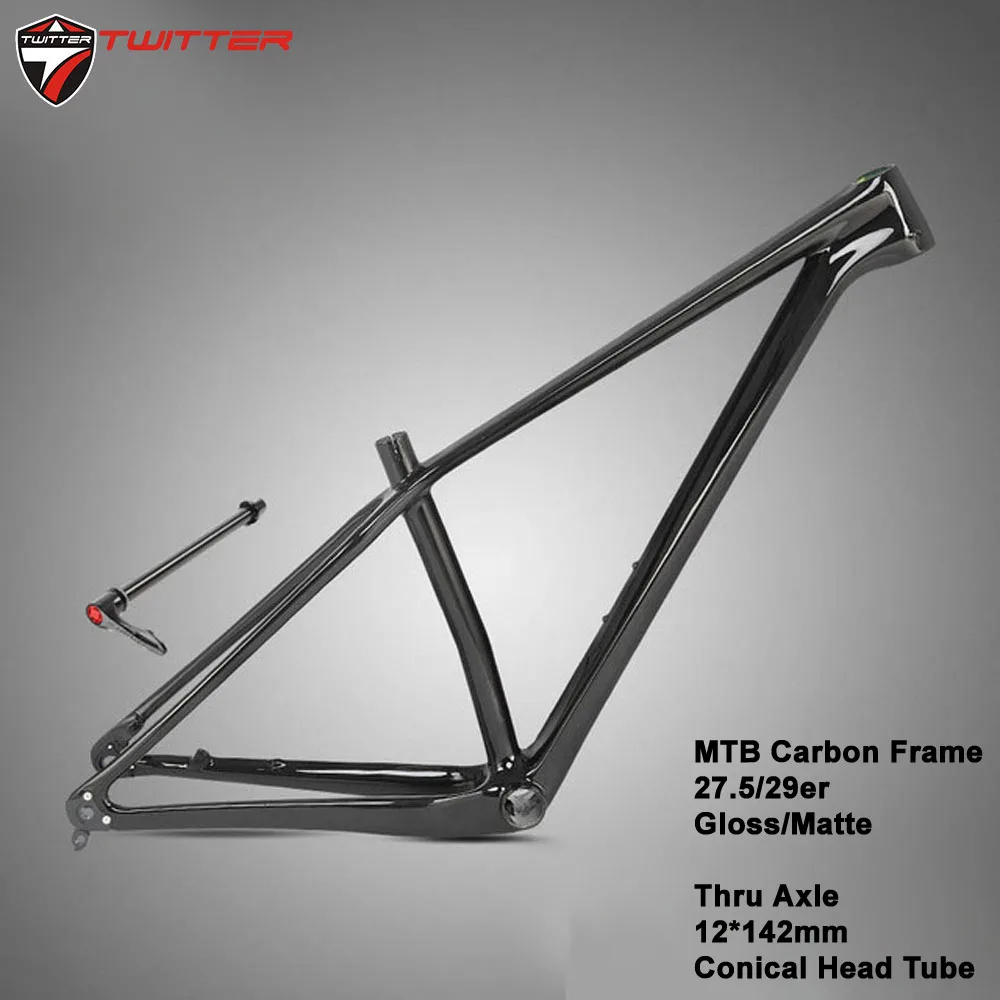 Карбоновая рама для велосипеда MTB XC M5 T900 матовая глянцевая черная 27 5 29er с тремя