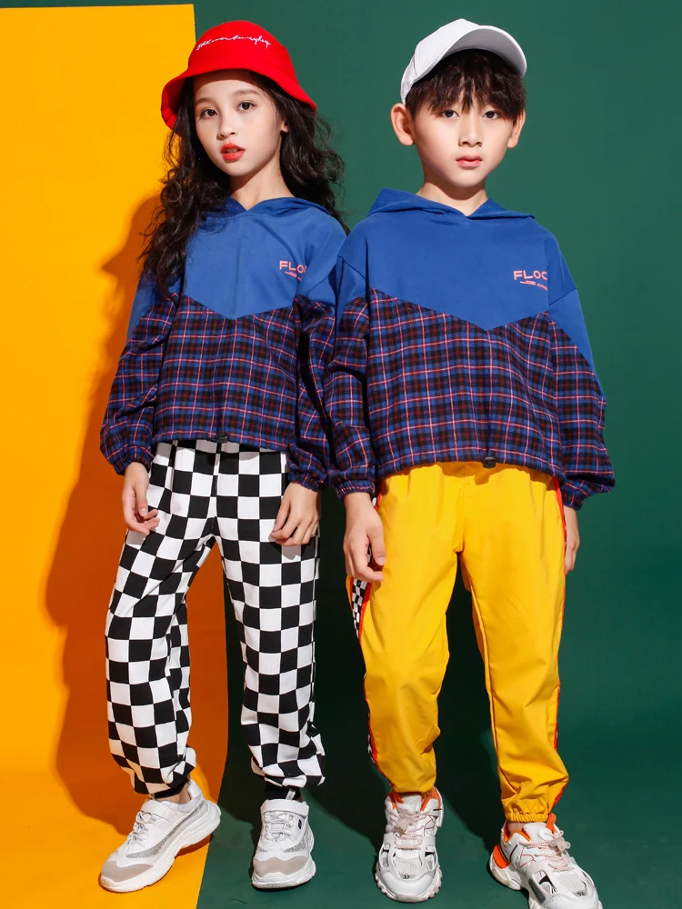 Детский реквизит для карнавала одежда в стиле хип хоп толстовка с капюшоном