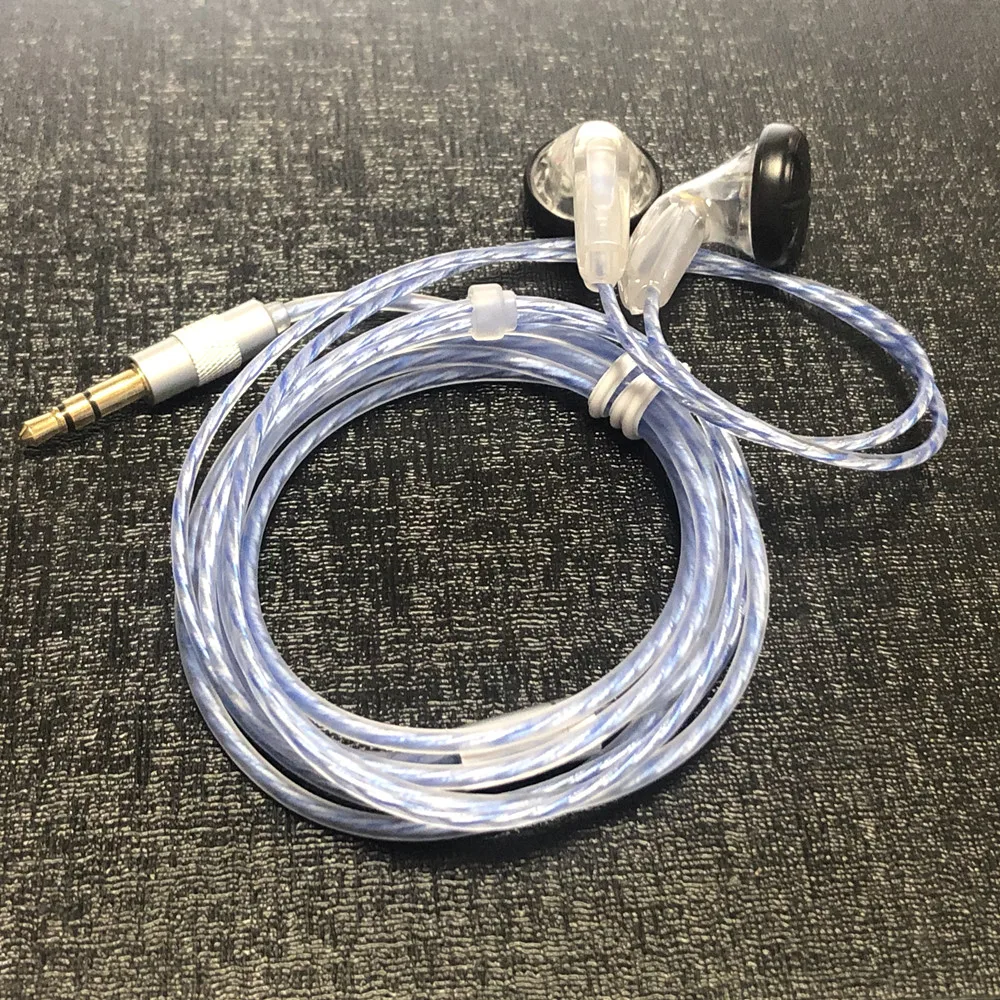 Новинка наушники вкладыши FENGRU DIY EMX500S с плоской головкой сделай сам Hi Fi басами для