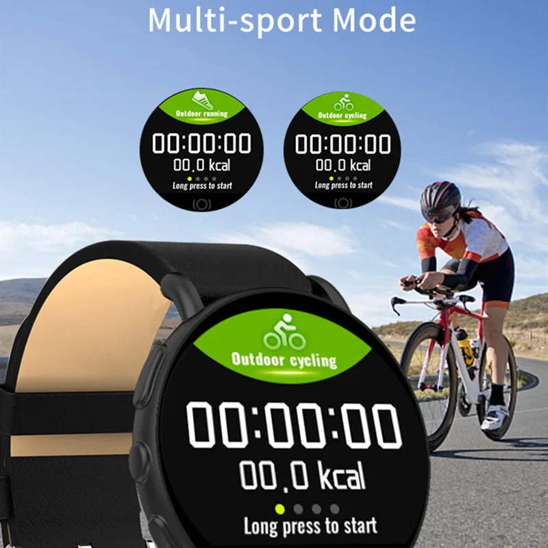 

New Smart Watch Men Women Heart Rate Monitor Blood Pressure Fitness Tracker Smartwatch Stainless Steel Watch For