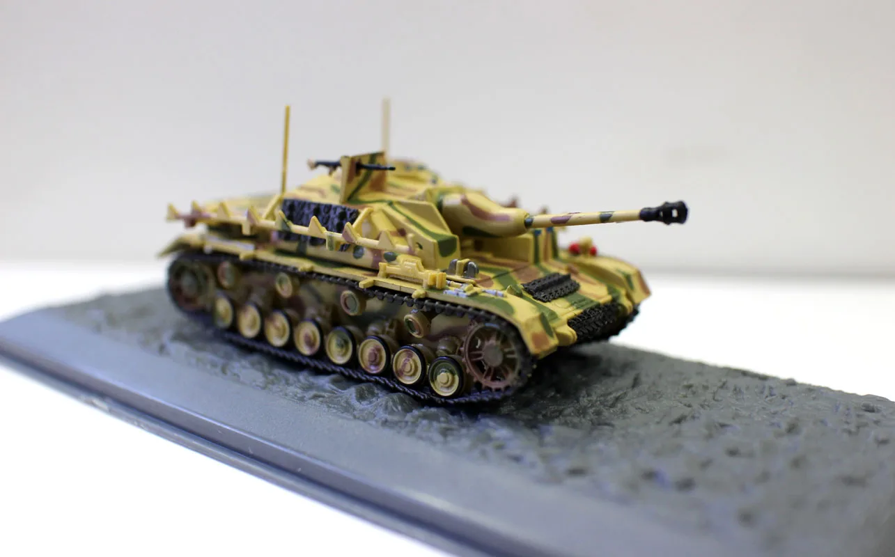 Новинка 1/72 г. DeAgostini StuG IV (Sd.Kfz.167) бригада 912 KURLAND(USSR) 1944 Военный танк литые модели для