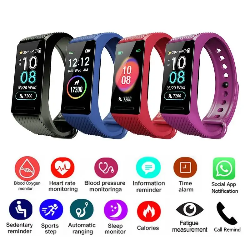 TD18 умный Браслет для отслеживания сна и упражнений набор микросхем Smartband 51802