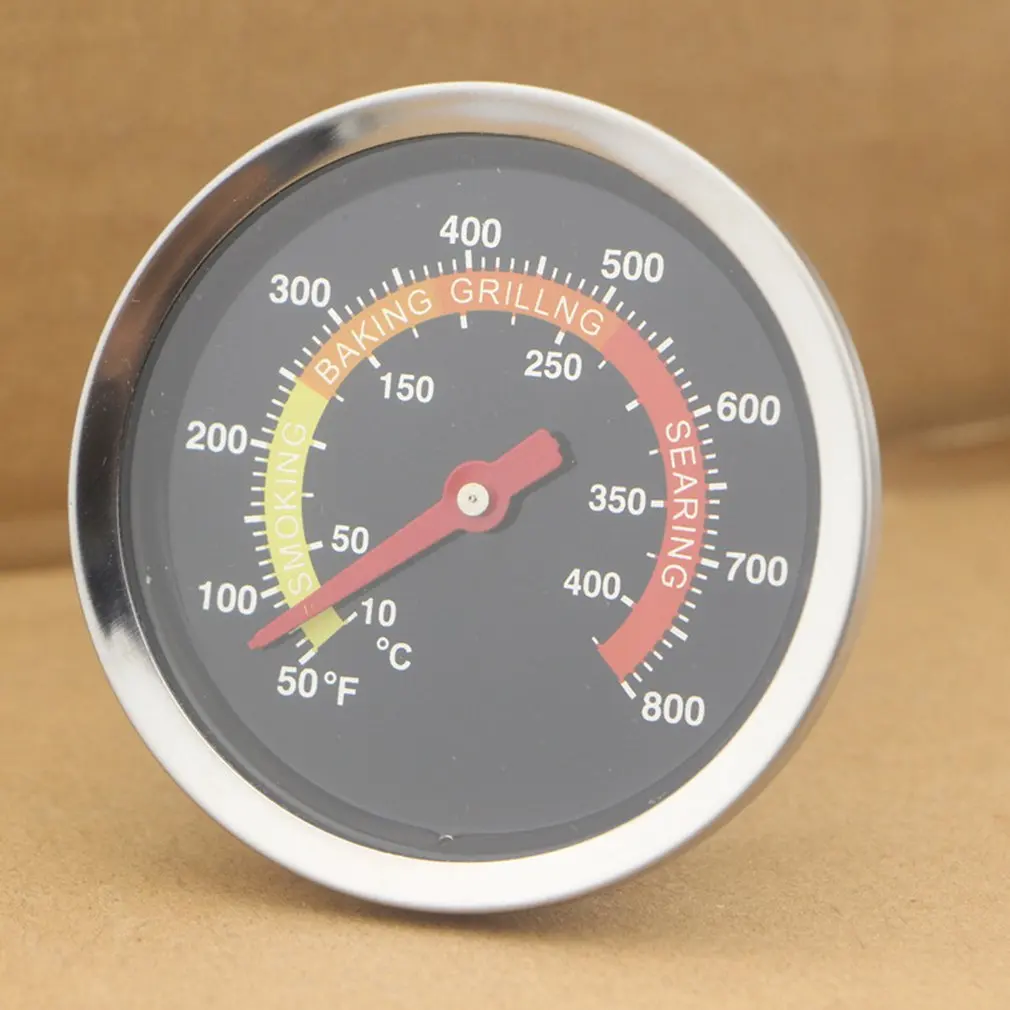 

Stainless steel BBQ Accessories Grill Meat Thermometer Dial Temperature Gauge Gage Cooking Food Probe Household Kitchen Tools