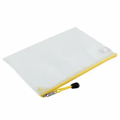 

Water Resistant A5 Paper Doucument File Pen Bag Folder Organizer White