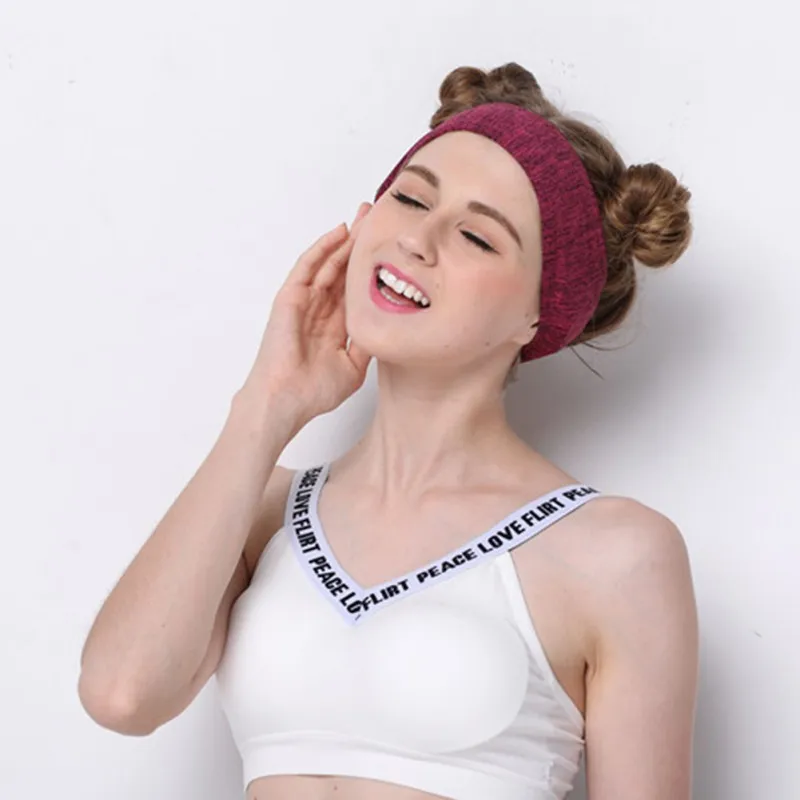 Повязка на голову для Bluetooth эластичная дышащая Музыка динамик наушники Спорт