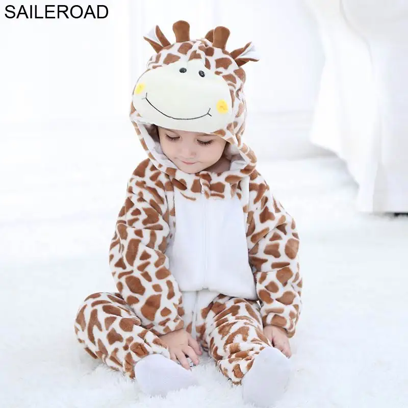H3360 dogs SAILEROAD мультфильм ленивец пижама с молнией для ребенка зимнее новорожденное спальное платье детская одежда одеяло для малыша - Цвет: H3360 dogs