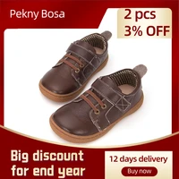 pekny bosa brand children boy shoes soft cow leather shoes for kids girl student school sneakers shoes soft bottom 25 35