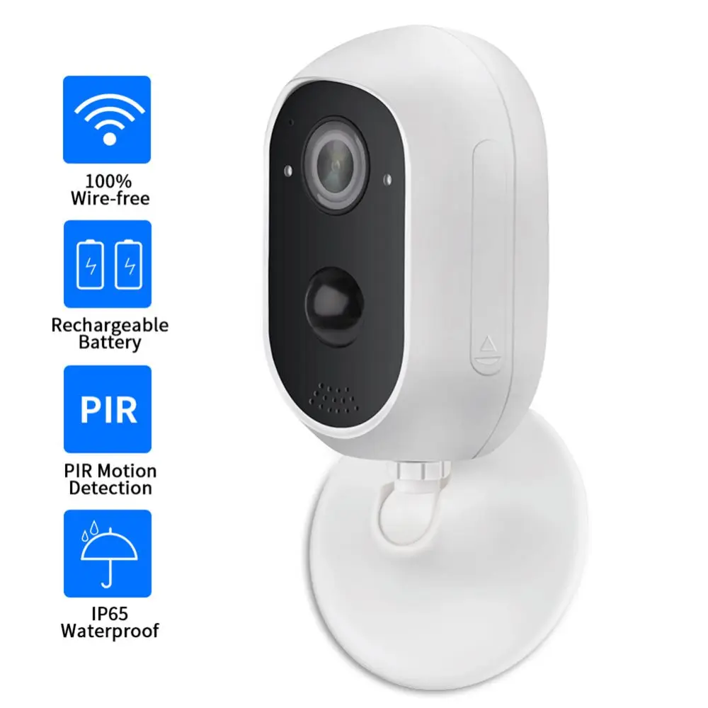 

IP-камера 1080P с Wi-Fi, 3 Мп, аккумуляторная, 2-стороннее Аудио