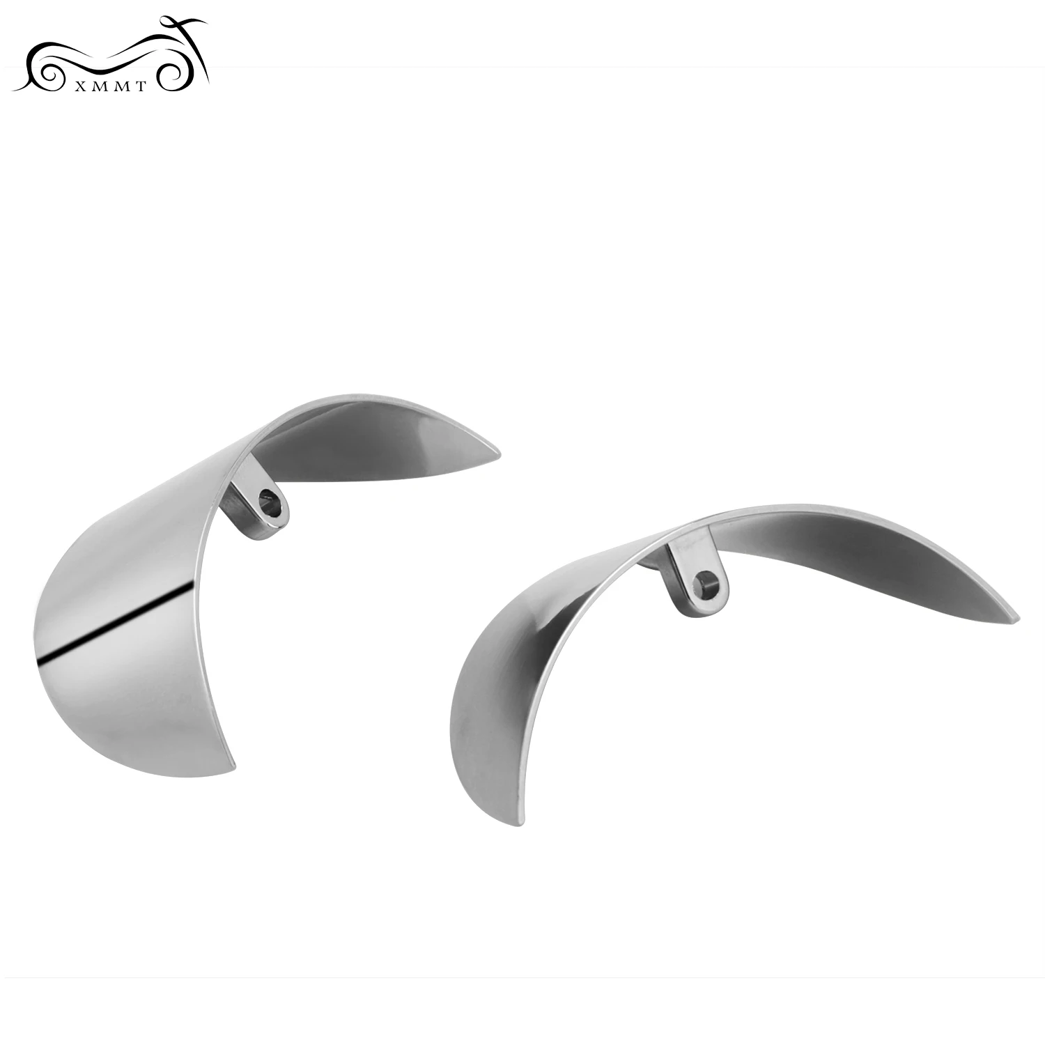 Chrome Rear Turn Signal Visor For Harley Electra Glide FLHTCU FLHTK Police FLHTP Classic Road FLTR FLHR |