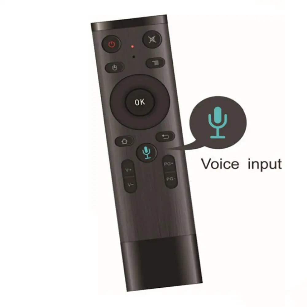 Q5 Voice Control Fly Air Mouse For Gyro Sensing Game 2.4GHz Wireless Microphone Remote Android TV Box PC | Электроника