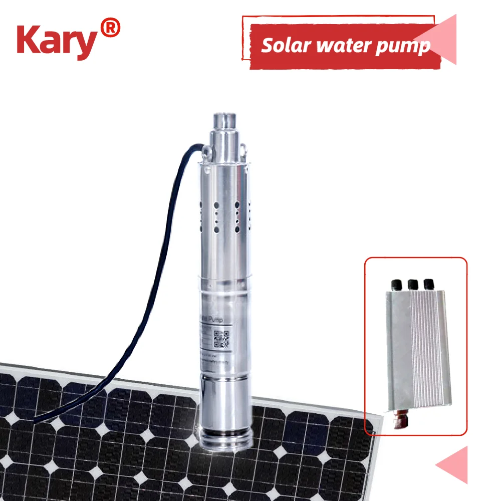 Водяной насос kary 24 В постоянного тока 0 304kw солнечный инвертор для погружного