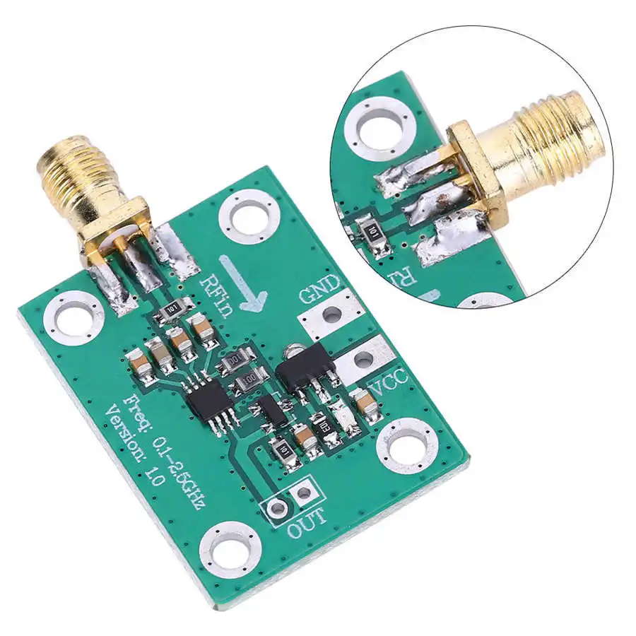 AD8313 -72dBm-2dBm RF измеритель мощности сигнала конвертер логарифмический детектор 0 1-2 5