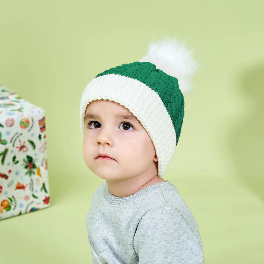 

Детская зимняя Лыжная шапка для девочек и мальчиков