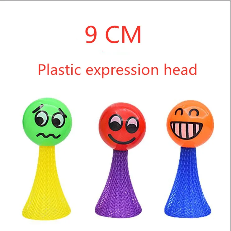 Прыгающая кукла Дети прыгающий мяч игрушки Развивающая игра выражения Push & DownToys