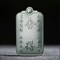 natural jade lucky lovers pendant chinese necklace jewellery fine amulet gifts man women new