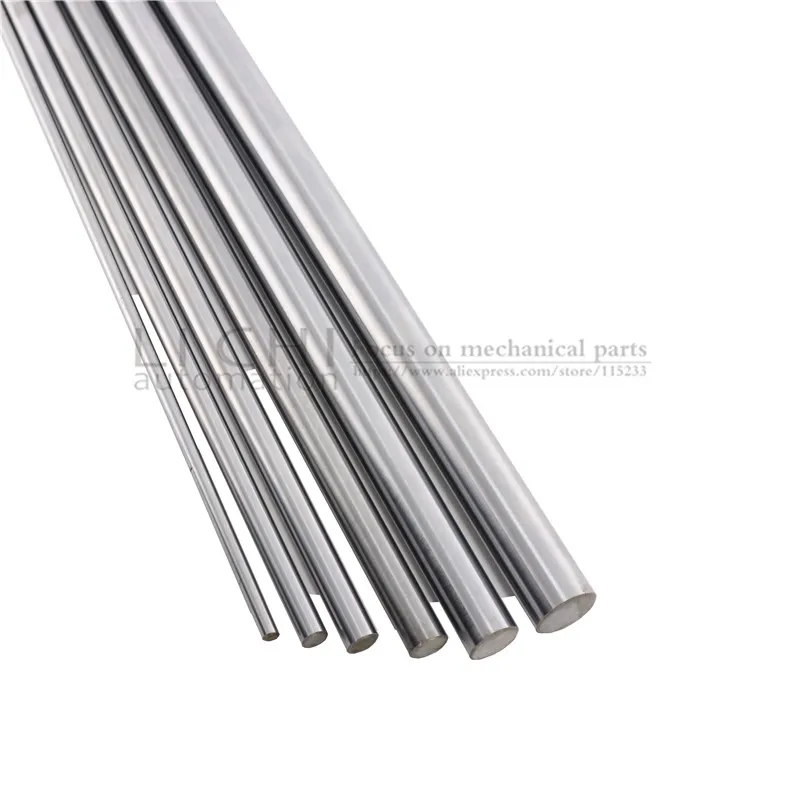 Линейный вал для 3D принтера 2 шт. 6 мм 8 10 12 16 8x400 мм|6mm shaft|3d printer shaftlinear shaft 8mm 400mm |
