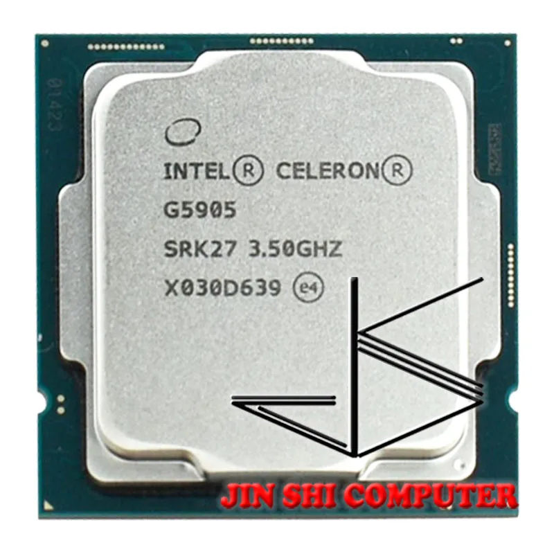 

New Intel Origina LGA1200 Intel Cerleon G5905 Desktop Processor 2 Cores 3.5 GHz Intel 400 Series chipset 58W