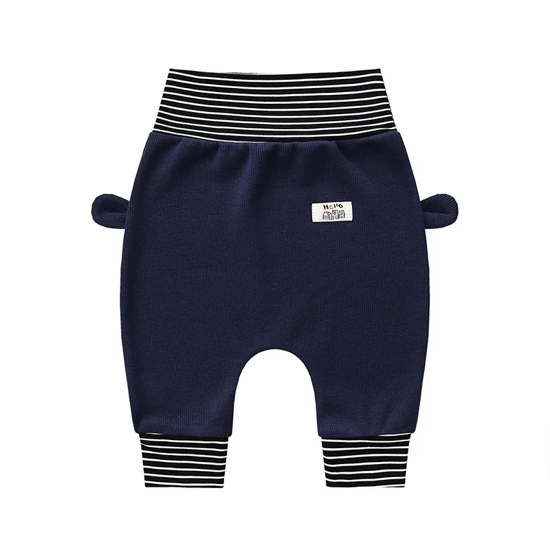 

Baby cute pants Fashion knitting boys girl high waist protection belly children toddler spring autumn newborn infant trousers