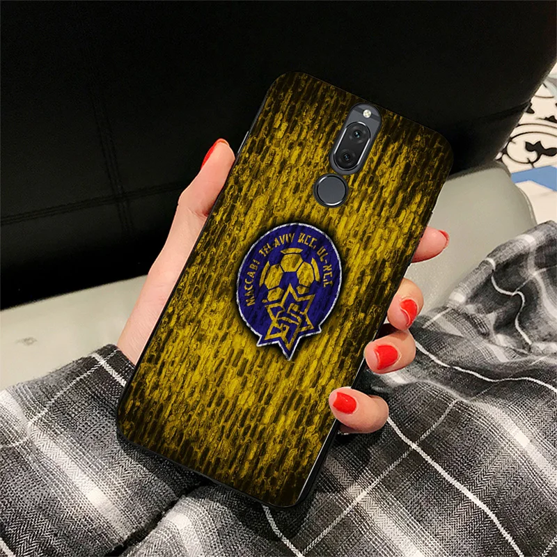 Phone Case FC Maccabi Tel Aviv For Huawei Mate10 Mate 30Pro Black Soft TPU DIY Nova 3 5 P9 P10 P20 P30 Pro G10 |