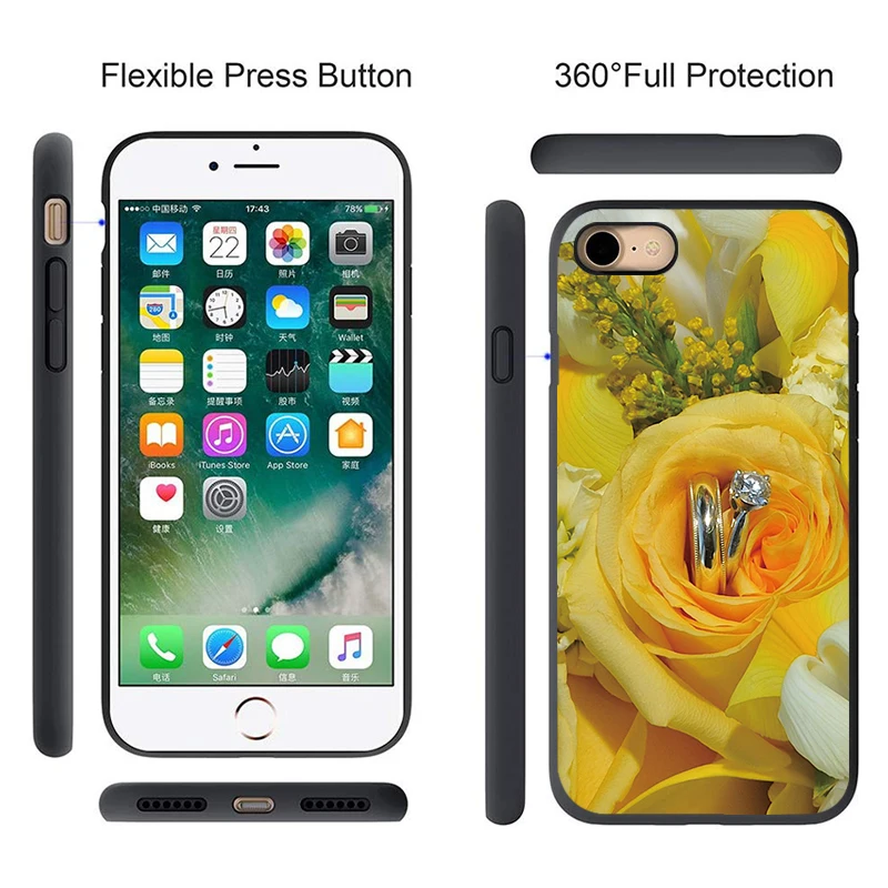 Фиолетовый желтый цветок теплый чехол для телефона iPhone 11 Pro Max X XS XR 8 7 6 5 s Plus