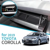 smabee car glove storage box for toyota corolla 2019 2020 2021 interior accessories car co pilot storage cosmetic box