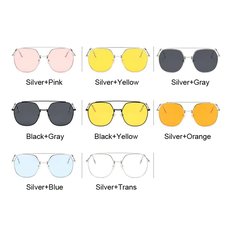 

Fashion Round Large Frame Sunglasses Women Vintage Small Face Women Sun Glasses Female Candy-colored Shopping