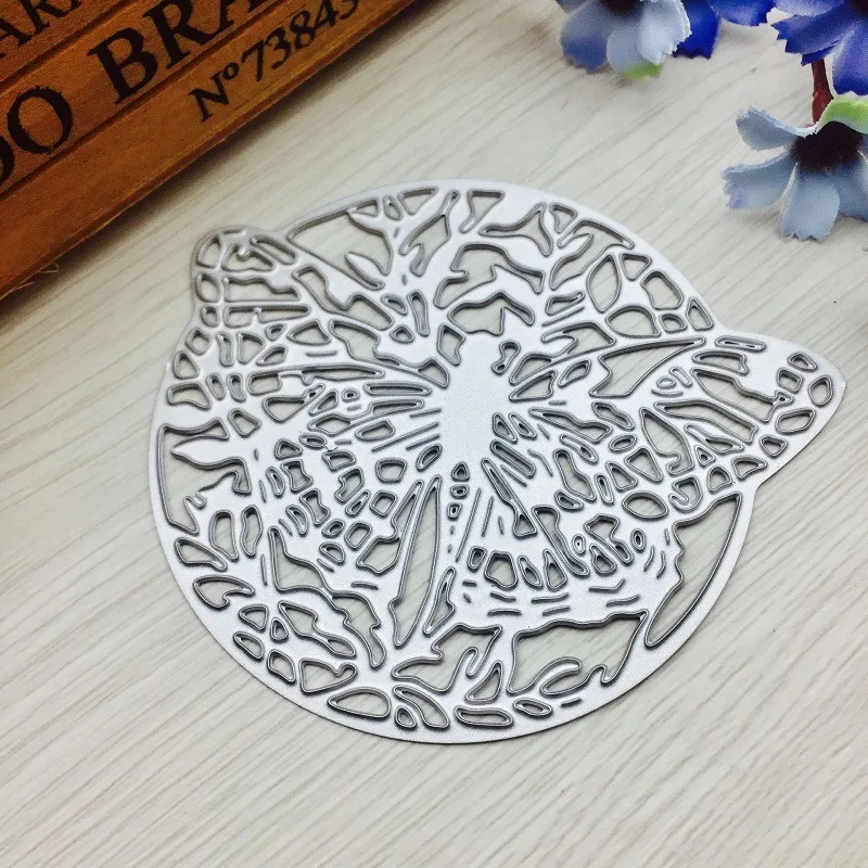 Grite 2019 новая оправа-бабочка металлические стальные трафареты для пресс-формы