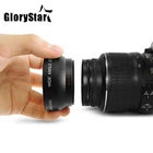 Широкоугольный объектив GloryStar 58 мм 0,45x + макрообъектив для Canon EOS 350D 400D 450D 500D 1000D 550D 600D 1100D Nikon