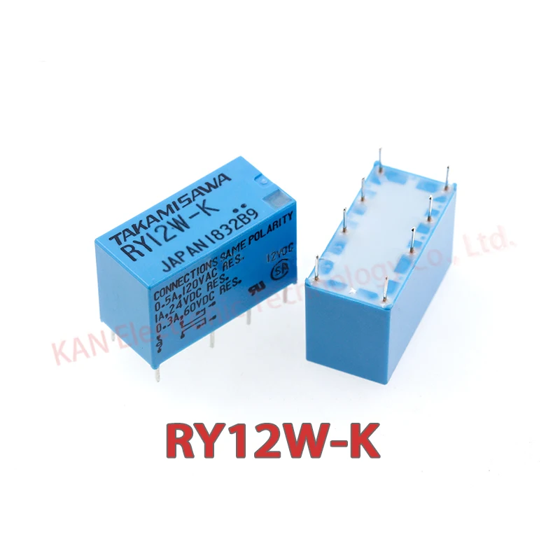 Бесплатная доставка 20 шт./лот TAKAMISAWA реле RY5W-K RY12W-K 5V 12V 24V 1A 8PIN оригинал | Электронные