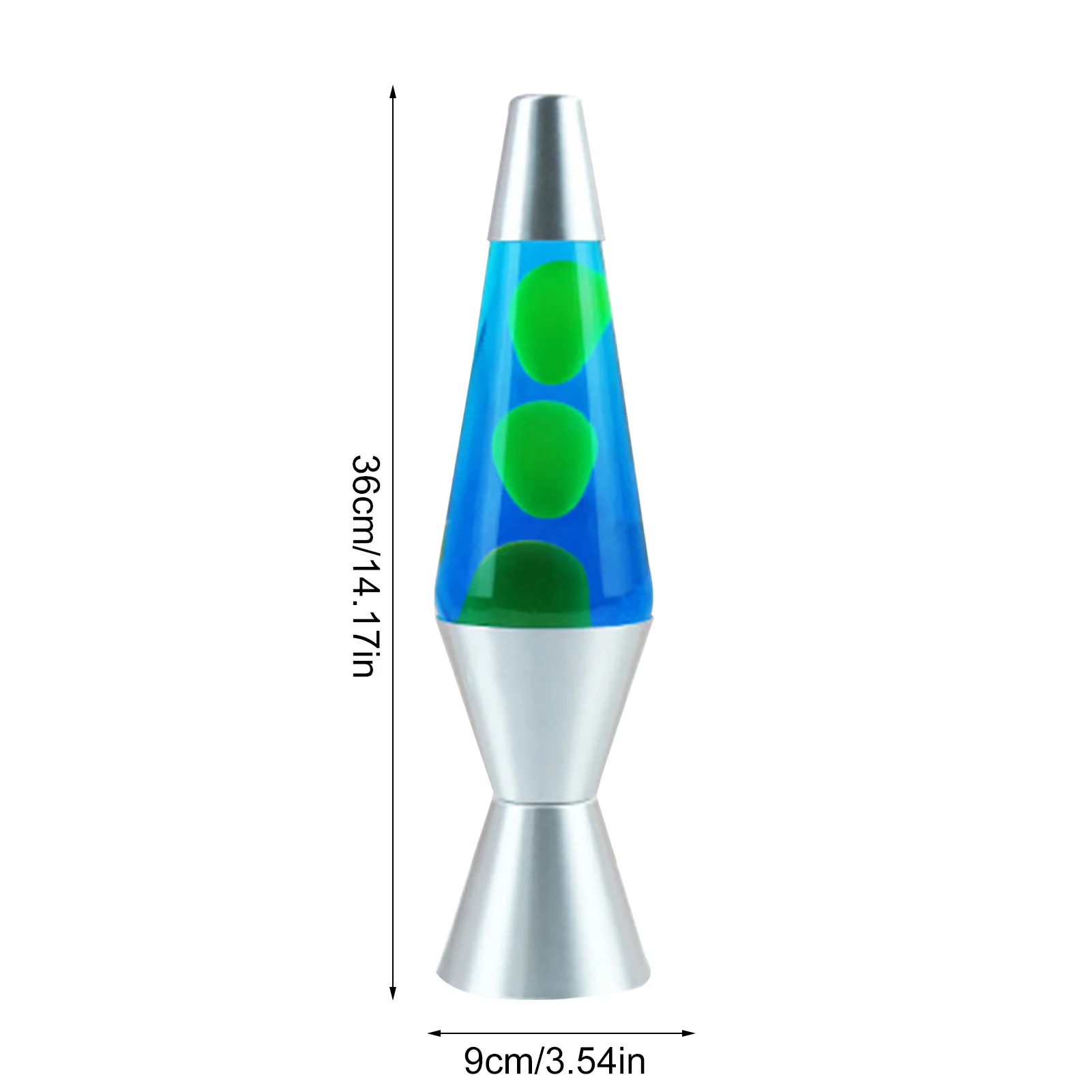 

Creative Volcano Lava Lamp Bedroom Night Light Bedside Lamp Aluminium Alloy Consumption 25W EU Decorative Lights Jellyfish Lamps