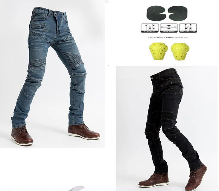 

2020 New Motorcycle racing riding PK718 pants slim stretch locomotive anti-fall pants with protective gear riding jeans