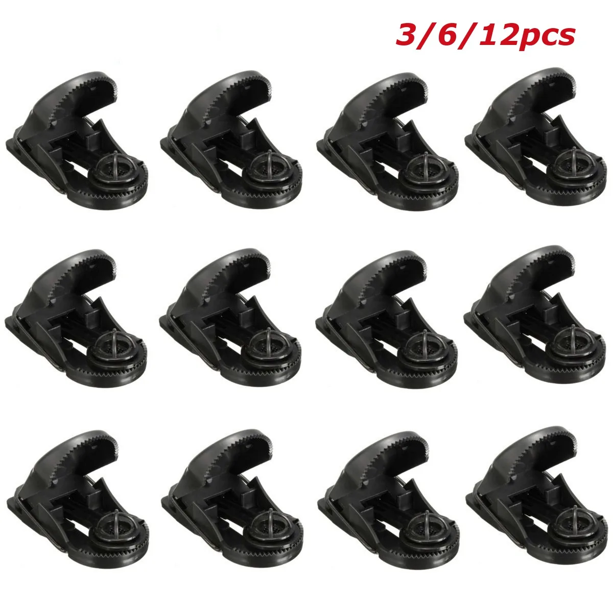 

ABS Plastic REUSABLE Mousetrap Bait Snap Rat Mice Mouse Auto Catching Catcher Spring Rodent Pest Killer Black