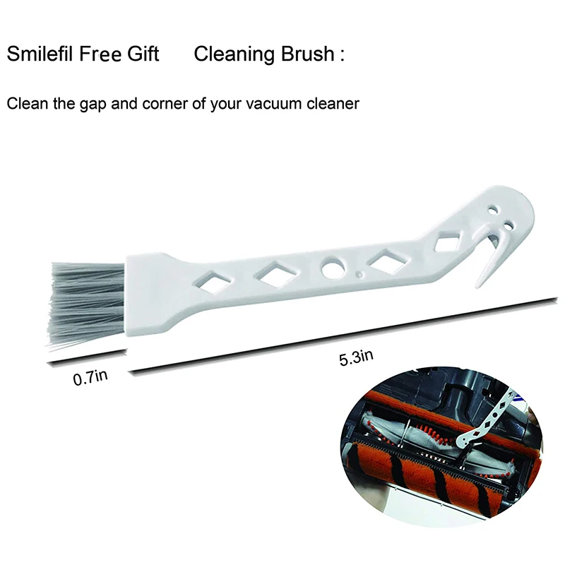 

Tufting Roller Brush and Soft Hair Roller Brush Fit for Shark DuoClean NV800 Series Vacuum Cleaner, 1 Set