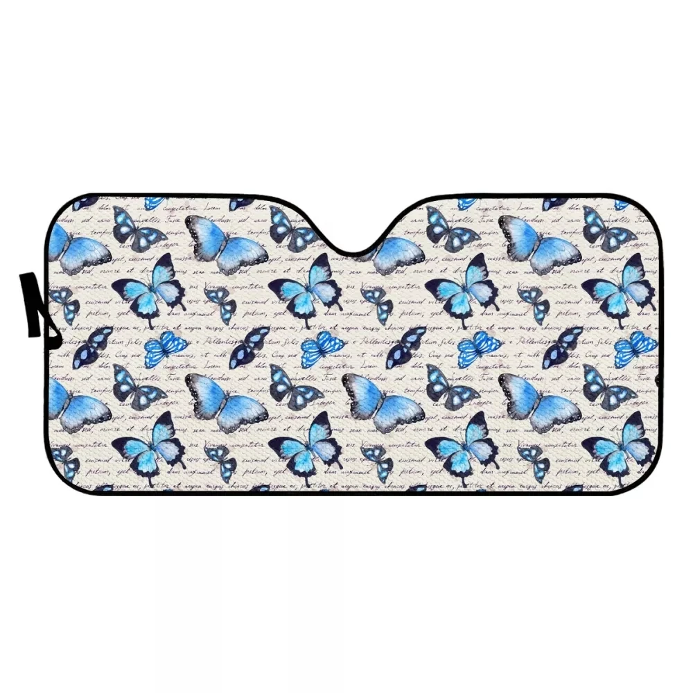 

PinUp Ангел Бабочка печать автомобильные аксессуары чехол на окно автомобиля Ветровое стекло Солнцезащитный козырек прочный универсальный а...