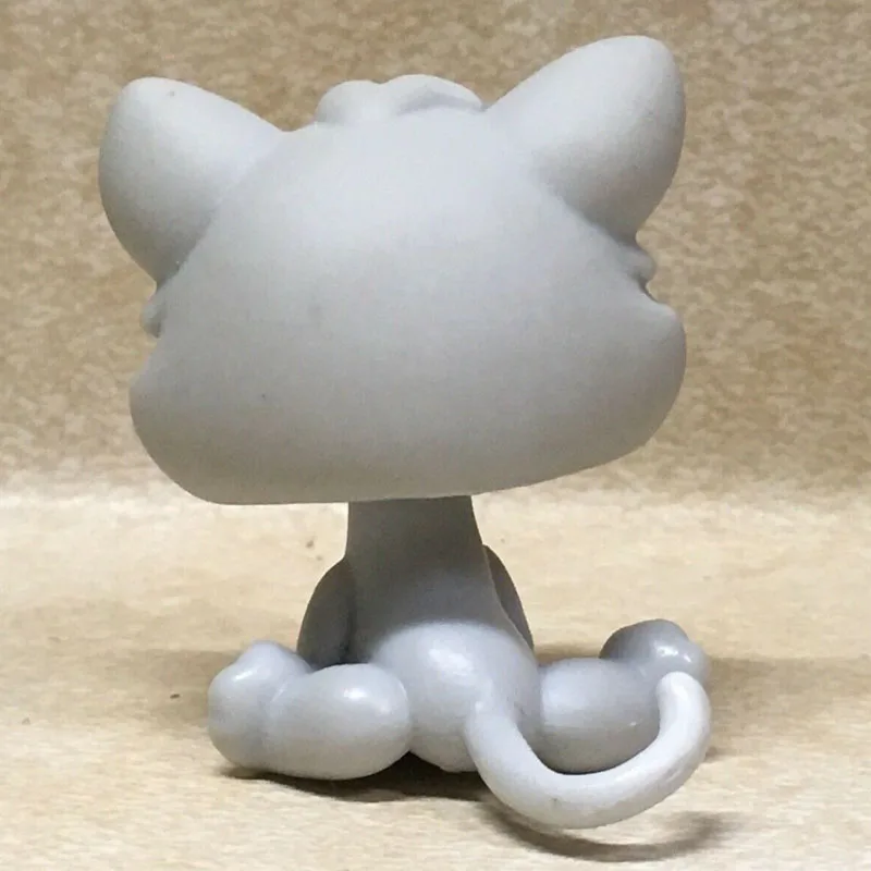 LPS Кот старый оригинальный маленький зоомагазин игрушки с головой поплавка кошка