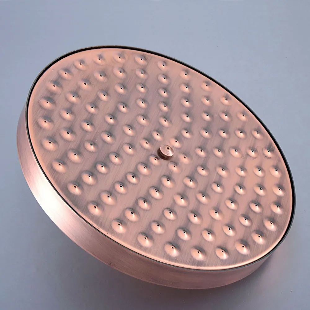 Античная круглая Лейка для душа 7 дюйма из красной меди дождевая s Bsh257|Душевые